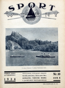 Sport Wodny, 1934, nr 10