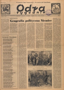 Odra : tygodnik, 1948.07.18 nr 29