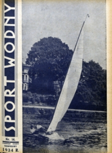 Sport Wodny, 1934, nr 14