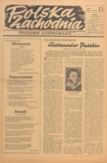 Polska Zachodnia : tygodnik : organ P.Z.Z., 1949.06.26 nr 25