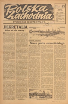 Polska Zachodnia : tygodnik : organ P.Z.Z., 1949.08.14 nr 32