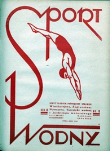 Sport Wodny, 1934, nr 18