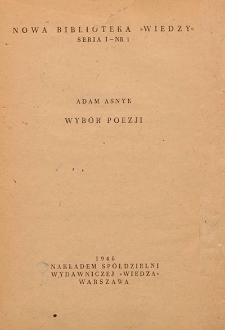 Wyb&oacute;r poezji