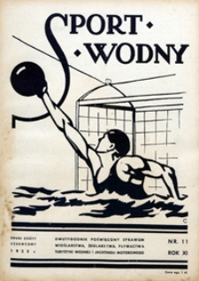 Sport Wodny, 1935, nr 11