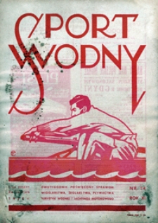 Sport Wodny, 1935, nr 14