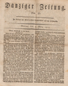Danziger Zeitung, 1813.03.08 nr 37