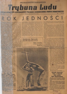 Trybuna Ludu : organ Komitetu Centralnego Polskiej Zjednoczonej Partii Robotniczej, 1949.01.04 nr 2