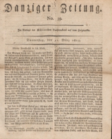 Danziger Zeitung, 1813.03.11 nr 39
