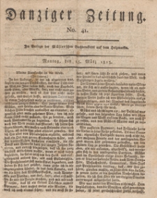 Danziger Zeitung, 1813.03.15 nr 41