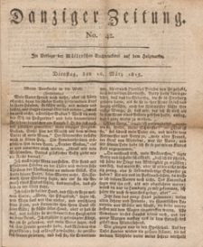 Danziger Zeitung, 1813.03.16 nr 42