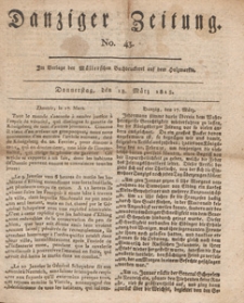 Danziger Zeitung, 1813.03.18 nr 43
