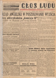 Głos Ludu : pismo codzienne Polskiej Partii Robotniczej, 1947.08.06 nr 214