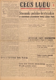 Głos Ludu : pismo codzienne Polskiej Partii Robotniczej, 1947.06.02 nr 148