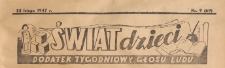 Świat Dzieci. Dodatek tygodniowy Głosu Ludu, 1947.02.25 nr 09