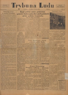 Trybuna Ludu : organ Komitetu Centralnego Polskiej Zjednoczonej Partii Robotniczej, 1949.12.12 nr 341