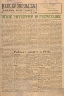 Rzeczpospolita i Dziennik Gospodarczy, 1949.01.03 nr 2
