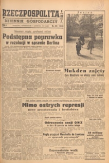 Rzeczpospolita i Dziennik Gospodarczy, 1948.11.01 nr 302