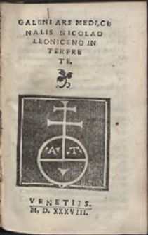 Galeni Ars Medicinalis (skany: 709-840)