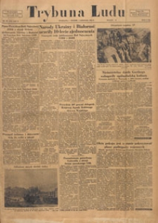 Trybuna Ludu : organ Komitetu Centralnego Polskiej Zjednoczonej Partii Robotniczej, 1949.11.12 nr 311