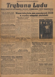 Trybuna Ludu : organ Komitetu Centralnego Polskiej Zjednoczonej Partii Robotniczej, 1949.03.25 nr 82