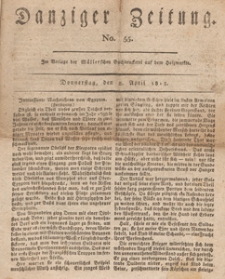 Danziger Zeitung, 1813.04.08 nr 55