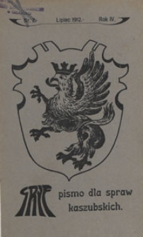 Gryf : pismo dla spraw kaszubskich, 1912.07 nr 7