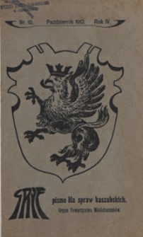 Gryf : pismo dla spraw kaszubskich, 1912.10 nr 10