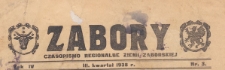 Zabory : czasopismo regionalne Ziemi Zaborskiej, 1938 nr 3