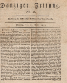 Danziger Zeitung, 1813.04.12 nr 57