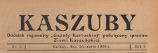 Kaszuby : dodatek regjonalny "Gazety Kartuskiej" poświęcony sprawom Ziemi Kaszubskiej, 1938.03.26 nr 3