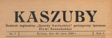 Kaszuby : dodatek regjonalny "Gazety Kartuskiej" poświęcony sprawom Ziemi Kaszubskiej, 1938.07.30 nr 7
