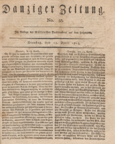 Danziger Zeitung, 1813.04.13 nr 58