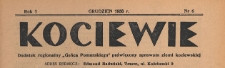 Kociewie : dodatek regionalny "Gońca Pomorskiego" i "Dziennika Starogardzkiego" poświęcony sprawom ziemi kociewskiej, 1938.12 nr 12