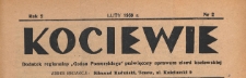 Kociewie : dodatek regionalny "Gońca Pomorskiego" i "Dziennika Starogardzkiego" poświęcony sprawom ziemi kociewskiej, 1939.02 nr 2