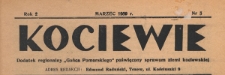 Kociewie : dodatek regionalny "Gońca Pomorskiego" i "Dziennika Starogardzkiego" poświęcony sprawom ziemi kociewskiej, 1939.03 nr 3