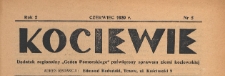Kociewie : dodatek regionalny "Gońca Pomorskiego" i "Dziennika Starogardzkiego" poświęcony sprawom ziemi kociewskiej, 1939.06 nr 5