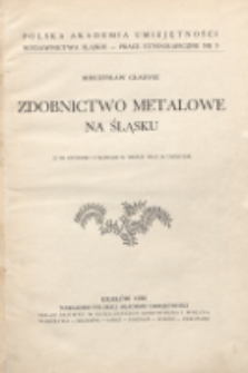 Zdobnictwo metalowe na Śląsku