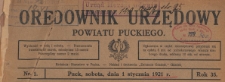 Orędownik Starostwa i Powiatu Puckiego, 1921.10.03 nr 73
