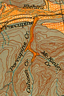 Bulletin 699. The Porcupine Gold Placer district, Alaska