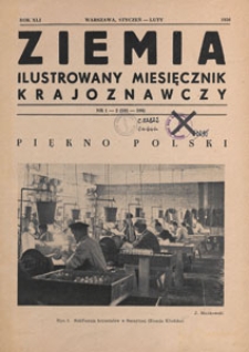 Ziemia : ilustrowany miesięcznik krajoznawczy, 1950.01-02 nr 1-2