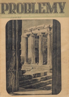 Problemy : miesięcznik poświęcony zagadnieniom wiedzy i życia, 1950 nr 1