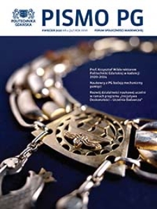 Pismo PG : Forum Społeczności Akademickiej, 2020, R. 27, Nr 4 (Kwiecień)