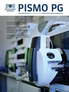 Pismo PG : Forum Społeczności Akademickiej, 2020, R. 27, Nr 5 (Maj-Czerwiec)