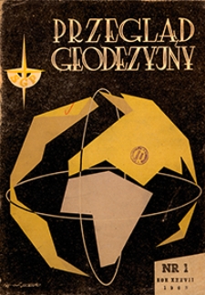 Przegląd Geodezyjny : czasopismo poświęcone geodezji, fotogrametrii i kartografii 1965 Vol. 37 no 1-12