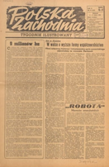 Polska Zachodnia : tygodnik : organ P.Z.Z., 1950.03.12-25 nr 11/12