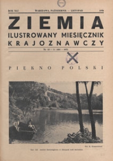Ziemia : ilustrowany miesięcznik krajoznawczy, 1950.10-11 nr 10-11