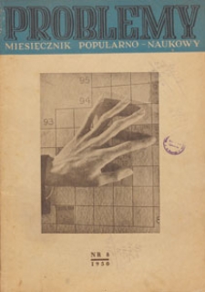 Problemy : miesięcznik popularno-naukowy, 1950 nr 8