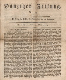 Danziger Zeitung, 1813.05.27 nr 83