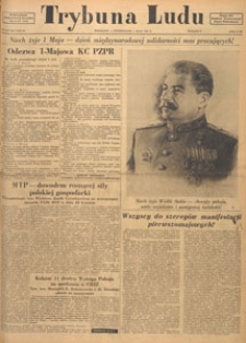 Trybuna Ludu : organ Komitetu Centralnego Polskiej Zjednoczonej Partii Robotniczej, 1950.05.26 nr 143