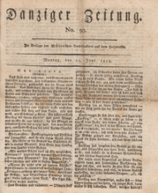Danziger Zeitung, 1813.06.14 nr 93